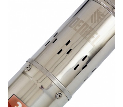 Скважинный насос DWS-4-100, винтовой, диаметр 4, 800 Вт, 1700 л/ч, напор 100 м Denzel