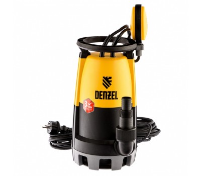 Дренажный насос для чистой и грязной воды DP450S, 450 Вт, напор 6 м, 12000 л/ч Denzel