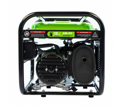 Генератор бензиновый БС-2800, 2.5 кВт, 230В, четырехтактный, 15 л, ручной стартер Сибртех