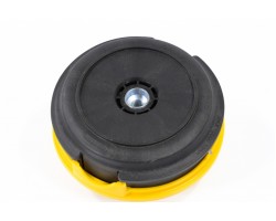 Катушка триммерная полуавтоматическая, легкая заправка лески, гайка M10x1.25, винт M10-M10, алюминиевая кнопка Denzel-foto4