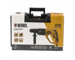 Перфоратор электрический RH-1050-26, SDS-plus, 1050 Вт, 3.2 Дж, 3 плюс 1 режим Denzel-foto15
