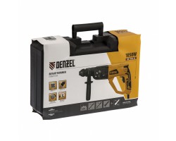 Перфоратор электрический RH-1050-26, SDS-plus, 1050 Вт, 3.2 Дж, 3 плюс 1 режим Denzel-foto17