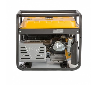 Генератор бензиновый PS 80 EA, 8.0 кВт, 230 В, 25 л, коннектор автоматики, электростартер Denzel