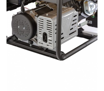 Генератор бензиновый PS 80 EA, 8.0 кВт, 230 В, 25 л, коннектор автоматики, электростартер Denzel