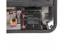 Генератор бензиновый PS 80 EA, 8.0 кВт, 230 В, 25 л, коннектор автоматики, электростартер Denzel-foto6