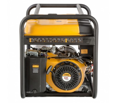 Генератор бензиновый PS 80 EA, 8.0 кВт, 230 В, 25 л, коннектор автоматики, электростартер Denzel