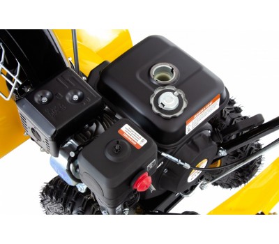 Бензиновая снегоуборочная машина GSB-53, мощность 6.5 л. с, ручной стартер Denzel