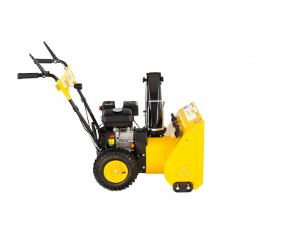 Бензиновая снегоуборочная машина GSB-53, мощность 6.5 л. с, ручной стартер Denzel