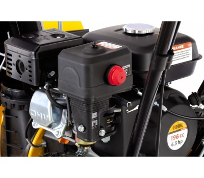 Бензиновая снегоуборочная машина GSB-53, мощность 6.5 л. с, ручной стартер Denzel