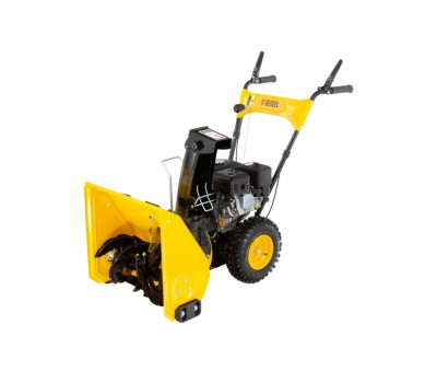 Бензиновая снегоуборочная машина GSB-53, мощность 6.5 л. с, ручной стартер Denzel