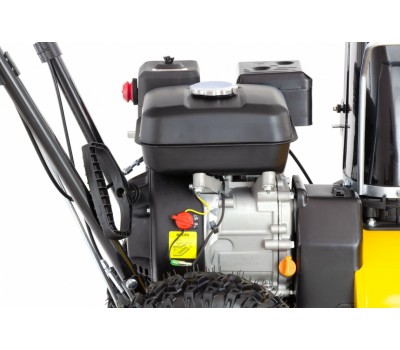 Бензиновая снегоуборочная машина GSB-53, мощность 6.5 л. с, ручной стартер Denzel