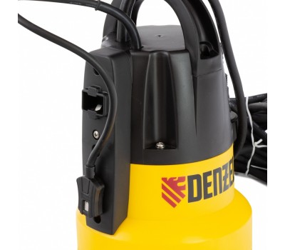 Дренажный насос DP500E, 500 Вт, подъем 7 м, 7000 л/ч Denzel