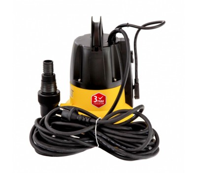 Дренажный насос DP500E, 500 Вт, подъем 7 м, 7000 л/ч Denzel