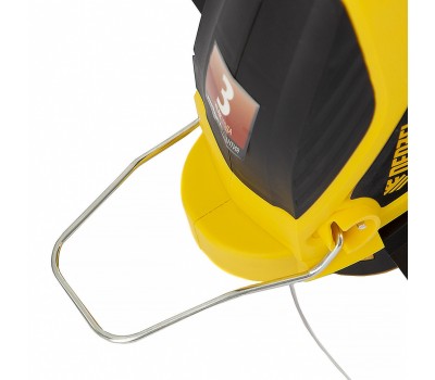 Триммер электрический TE-650, 650 Вт, 330 мм, катушка автоматическая, телескопическая штанга, регулировка угла наклона Denzel