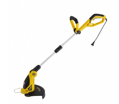 Триммер электрический TE-650, 650 Вт, 330 мм, катушка автоматическая, телескопическая штанга, регулировка угла наклона Denzel