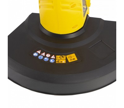 Триммер электрический TE-650, 650 Вт, 330 мм, катушка автоматическая, телескопическая штанга, регулировка угла наклона Denzel