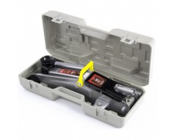 Домкрат гидравлический подкатный, 2 т, высота подъема 135-385 мм, в пластиковый кейсе Matrix-foto2