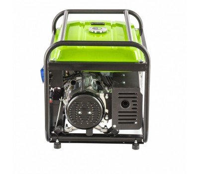 Генератор бензиновый БС-6500Э, 5.5 кВт, 230В, четырехтактный, 25 л, электростартер Сибртех