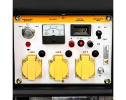 Генератор дизельный DD6300Е, 5.0 кВт, 220 В/50 Гц, 15 л, электростартер Denzel-foto17
