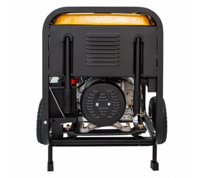 Генератор дизельный DD6300Е, 5.0 кВт, 220 В/50 Гц, 15 л, электростартер Denzel