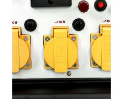 Генератор дизельный DD6300Е, 5.0 кВт, 220 В/50 Гц, 15 л, электростартер Denzel-foto12