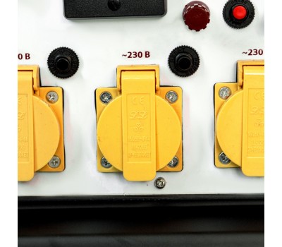 Генератор дизельный DD6300Е, 5.0 кВт, 220 В/50 Гц, 15 л, электростартер Denzel