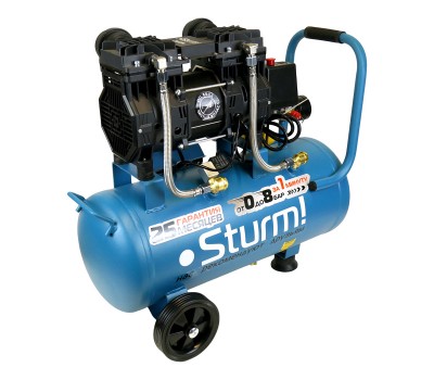 Компрессор безмасляный бесшумный Sturm! AC93224OL