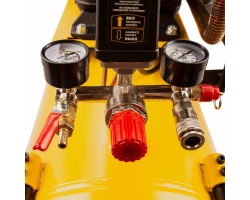 Компрессор воздушный BCW3000-T/100, ременный привод, 3.0 кВт, 100 литров, 520 л/мин Denzel-foto9