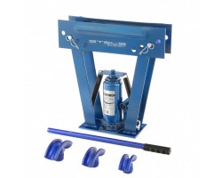 Трубогиб гидравлический, 8 т, в комплекте с башмаками 1/2-1, пластиковый кейс, Stels-foto3