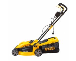 Газонокосилка электрическая GM-1600, 1600 Вт, ширина 36 см, 3 уровя, травосборник 35 л. Denzel-foto4