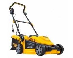 Газонокосилка электрическая GM-1600, 1600 Вт, ширина 36 см, 3 уровя, травосборник 35 л. Denzel-foto6