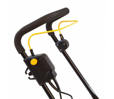 Газонокосилка электрическая GM-1600, 1600 Вт, ширина 36 см, 3 уровя, травосборник 35 л. Denzel