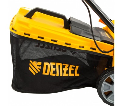 Газонокосилка электрическая GM-1600, 1600 Вт, ширина 36 см, 3 уровя, травосборник 35 л. Denzel