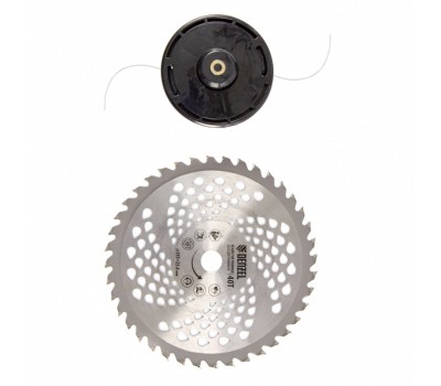 Триммер бензиновый DT 52S, 52 см3, 3 л. с, разъемная штанга, состоит из 2 частей Denzel