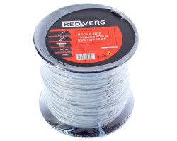 Леска для триммера RedVerg d 2,4мм (90м) круглая с металлическим сердечником