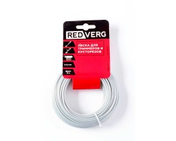 Леска  с металлическим сердечником для триммера RedVerg d 2,4мм (15м) круглая