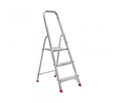 Стремянка Алюмет 3 ступени стальная оцинкованная