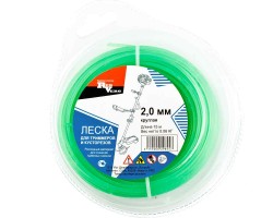 Леска для триммера RedVerg d 2,0мм (15м) круглая