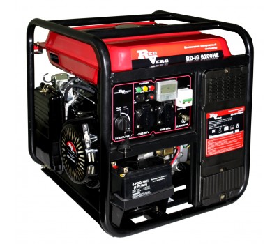 Генератор бензиновый инверторный открытого типа RedVerg RD-IG6100HE