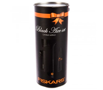 Набор FISKARS с топором Solid в тубусе (1055139)