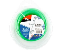 Леска для триммера RedVerg d 2,0мм (15м) квадратная