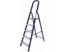 Стремянка Алюмет 5 ступеней стальная М8305