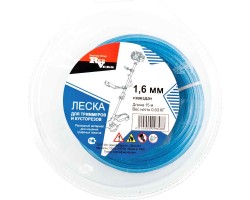 Леска для триммера RedVerg d 1,6мм (15м) звездочка