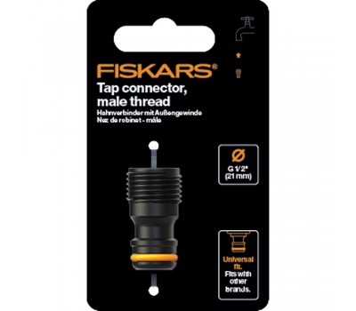 Штуцер с внешней резьбой G1\2 FISKARS (21 мм)