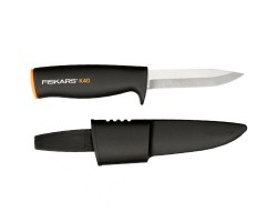 Набор Fiskars топор универсальный Х7 + точилка для топоров и ножей + нож К40(1059024)-foto2