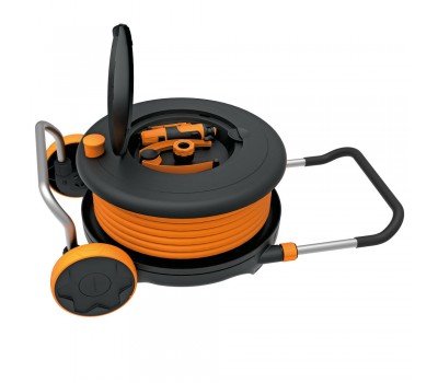 Шланг FISKARS 13мм (1/2) 30м на катушке с набором аксессуаров Шланг FISKARS 13мм (1/2) 30м на катушке с набором аксессуаров