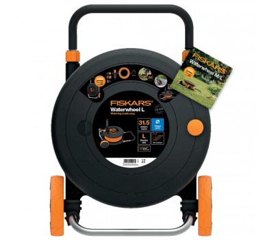 Шланг FISKARS 13мм (1/2) 30м на катушке с набором аксессуаров Шланг FISKARS 13мм (1/2) 30м на катушке с набором аксессуаров