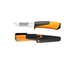 Нож FISKARS универсальный с точилкой