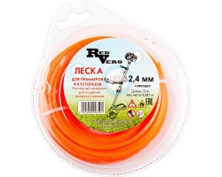 Леска для триммера RedVerg d 2,4мм (15м) звездочка