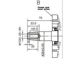 Двигатель дизельный 192FA (B-тип, вал конус) - T2-foto10